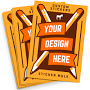 Custom Rectangle Stickers - Quantity 50