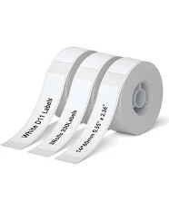 Label Tape Set for D11, D110, D101 3rolls 14*60mm-330pcs White