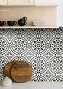 Loures Grey Peel & Stick Tile Decal