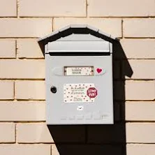 STOP PUB Love Kit, Self-Adhesive and Name Labels to Personalize the Mailbox