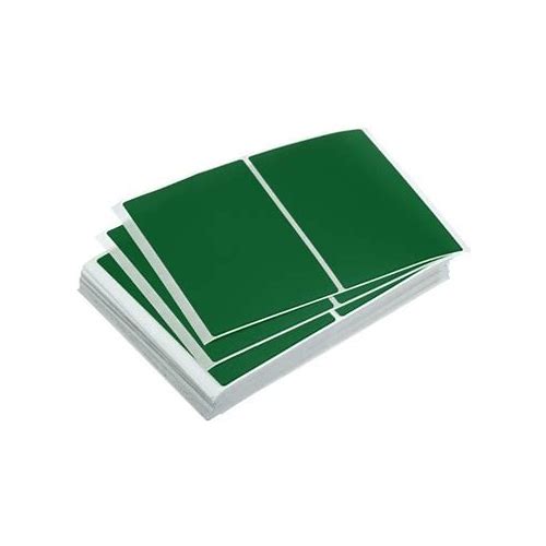 Colored Rectangle Stickers, 200 L…