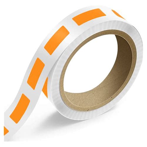 Neon Orange 1 1/8 X 3 1/8 Inch R…