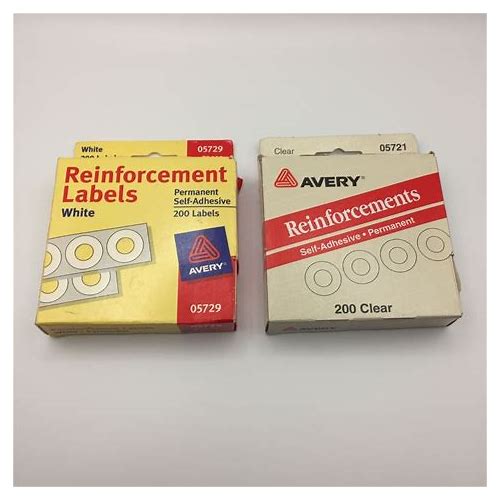 Avery Set 2 Packs 200 1/4