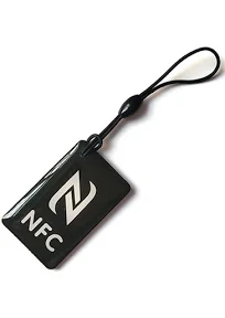 Smart NFC Key-Tag – Epoxy chip with 888 bytes for mobile & access - black