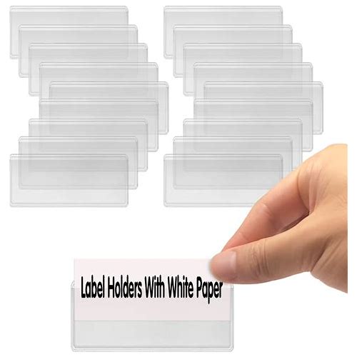 Self Adhesive Label Holders, ELE…