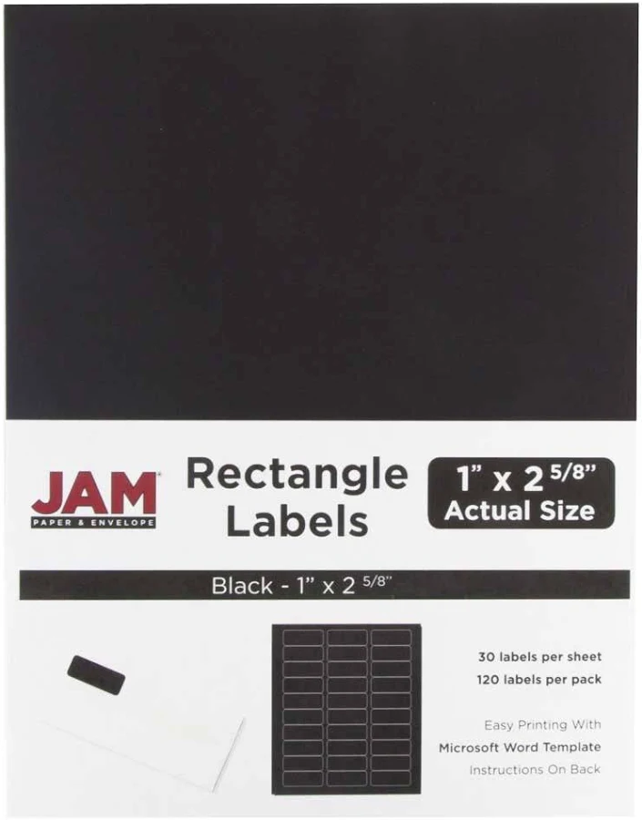 JAM PAPER Return Address Labels