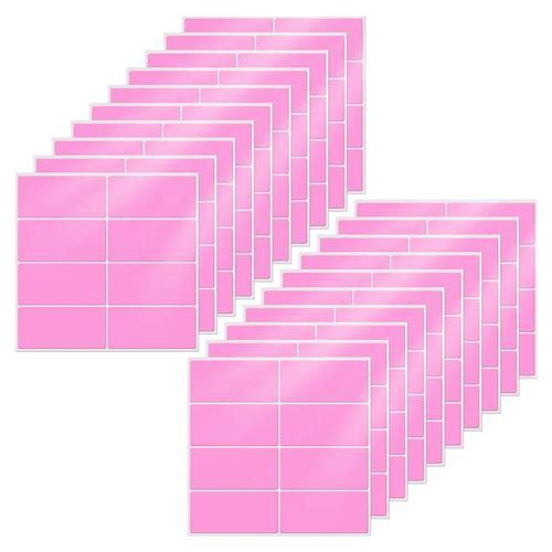 YIKIADA Pink Color Coding Label…