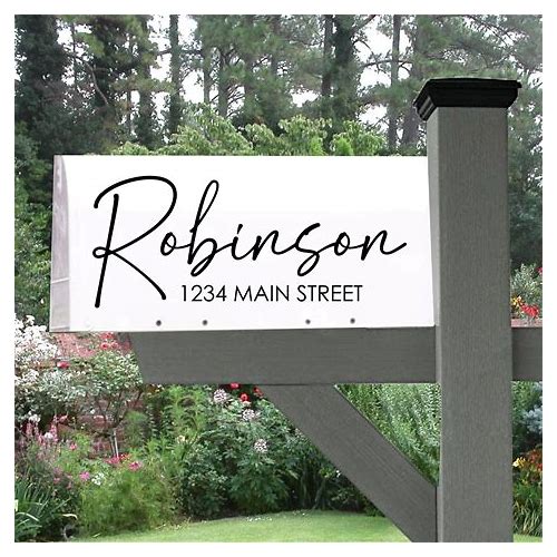 Mailbox Address Decal - Custom …