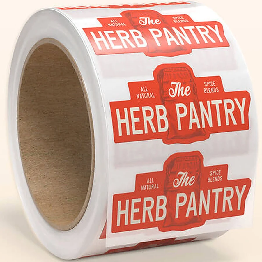 5000 Full Color Roll Labels - Rounded Corner