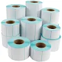24 sizes Shipping Label stickers barcode Stickers Blank Paper label for Zebra Paper Adhesive Sticker
