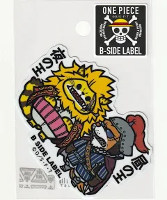 One Piece X B-side Label Sticker Nekomamushi And Inuarashi Japanese