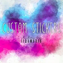 Custom Stickers - design your own text stickers, tilaustarrat - suunnittele omat tekstitarrasi