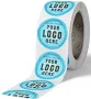 Melgoranmi Custom Stickers Label Rolls