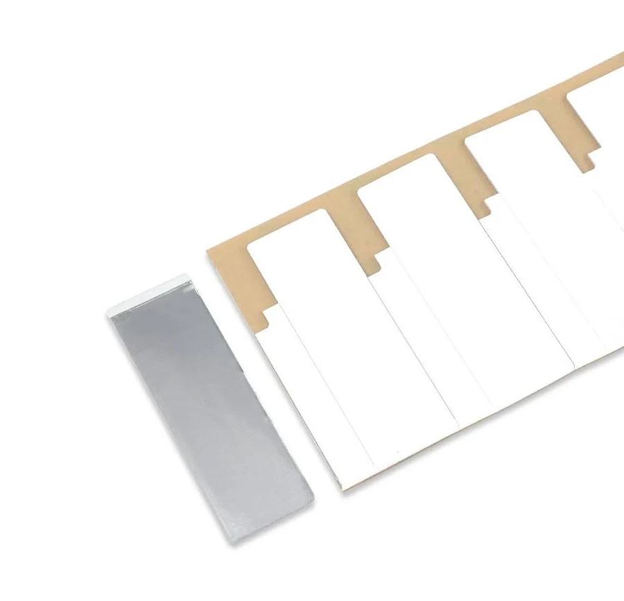 UHF RFID Label - Tamper-Evident On-Metal - PET & Aluminum Foil & Foam - Alien Higgs 9 - 75×25×1.3 mm