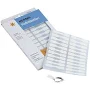 1 pcs. 600 Adhesive ring labels - - White - 10 x 49 mm. - Westpack
