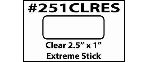 Clear Extreme Stick Adhesive Re…