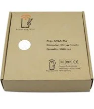 1000pcs Timeskey Nfc Tags Ntag216 Nfc Stickers Nfc 216 Tag