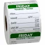 Ncco Friday Removable Labels