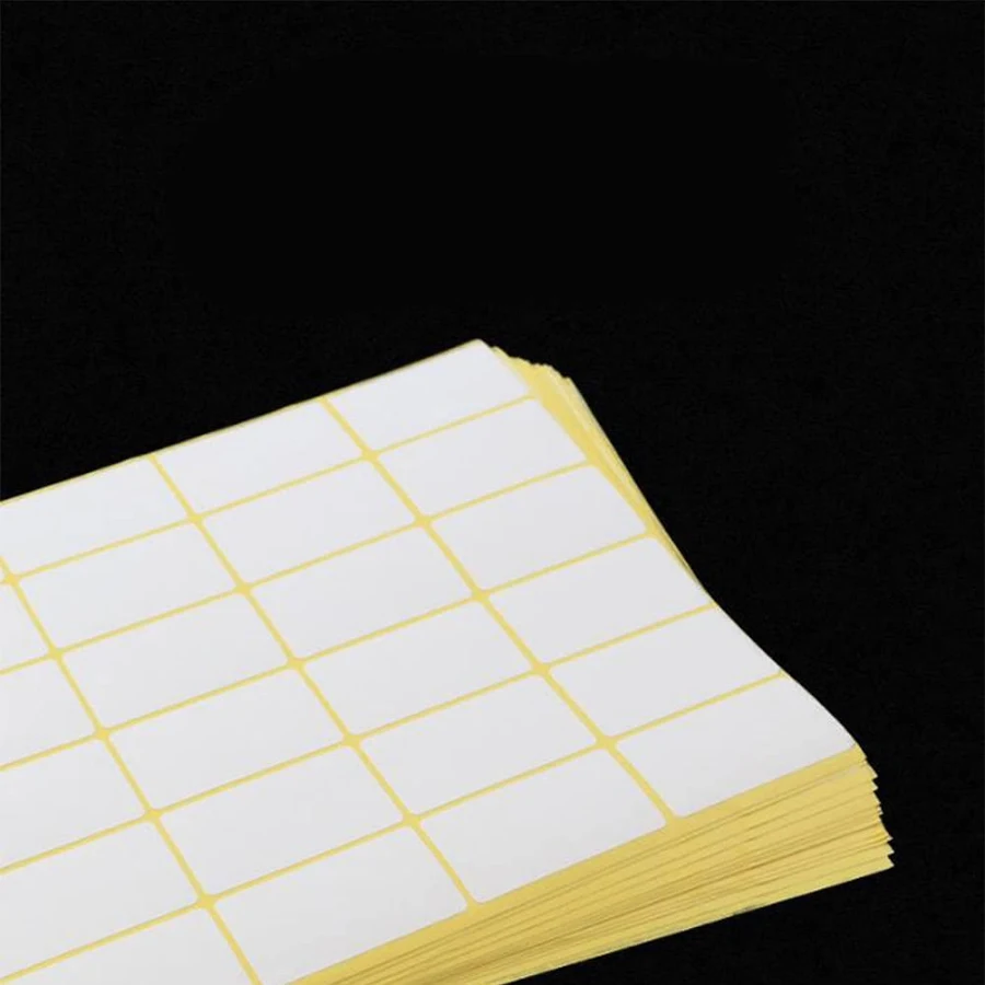 15PCS Blank Stickers Handwriting Self Adhesive Sticky Label