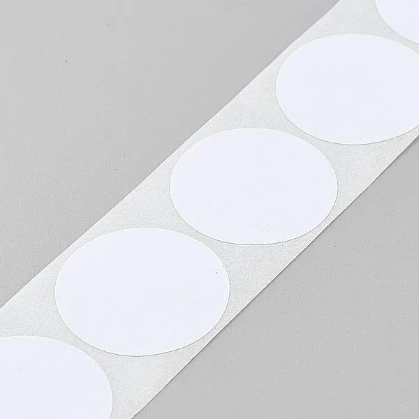 500Pcs PVC Self-Adhesive Stickers Roll