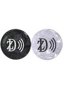 Pearl Effect Adhesive Nfc Tag 13.56mhz Social Media Epoxy Ntag 213 Sticker Nfc Tag