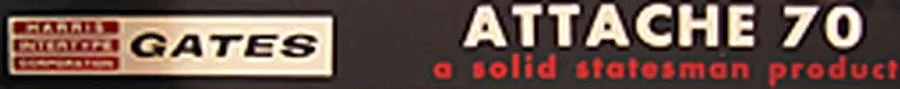Aluminum Label - Attache 70
