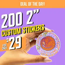 Sticky Brand Custom 2" Vinyl Stickers
