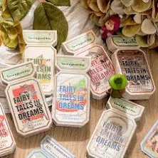 Stamprints Fairy Tale and Tag Stickers Decorative Self-Adhesive Labels for Craft