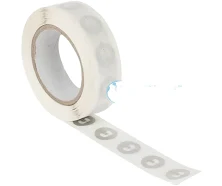 Free Sample Wholesale Nfc Paper Tag / Label / Sticker Ntag 213/ntag 215/ntag 216 Tag Programable 25mm Diameter