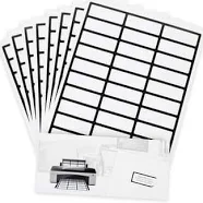 Black Border Address Label Stickers by Recollections
