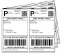LabelMore 8.5'' x 5.5'' Half Sheet Self Adhesive Shipping Labels for Laser & Inkjet Printer