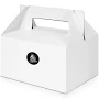 500 Custom Self-adhesive labels - Shape: Rectangle - Glossy Adhesive Paper