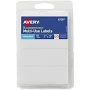 Avery Multi-Use Labels 1" x 3" Paper Removable White Handwrite 72 Labels