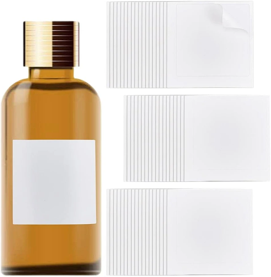 100pc Wine Blank Adhesive Label Paper Self Adhesive Stickers