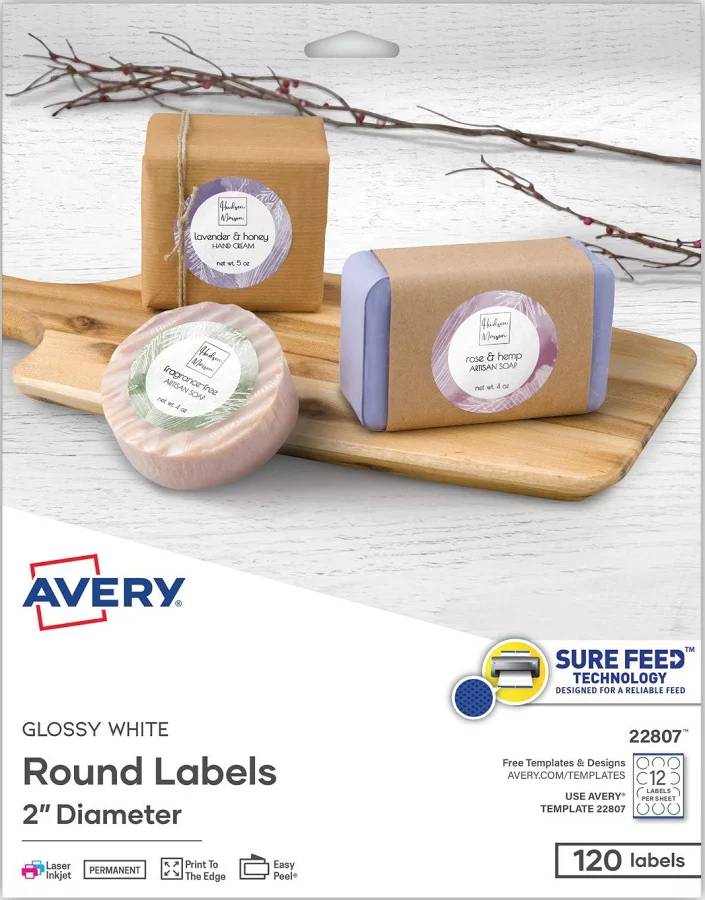 Avery Round Labels