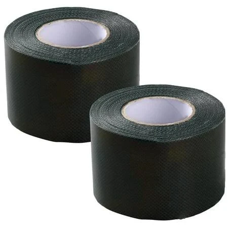 2 Rolls 16.4 Ft Double Sided Turf Tape for Artificial Grass Self Adhesive Seaming Turf Tape for Carpet Jointing Yards Golfing Parks, Gray