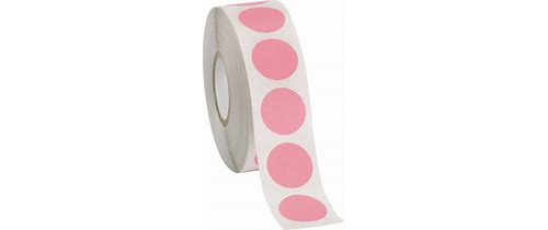 Self-Adhesive Labels | Pink | 3/4 I…