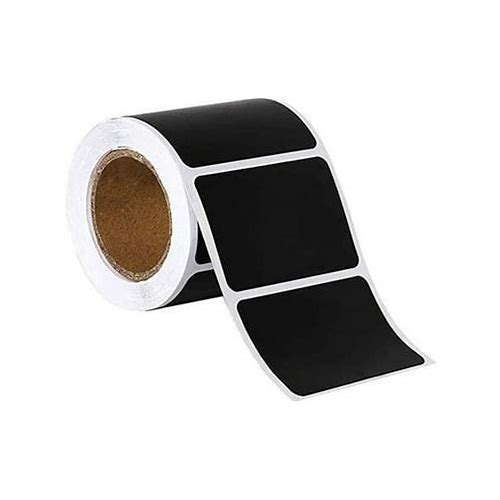 Raindrops Black Name Tags Blan…