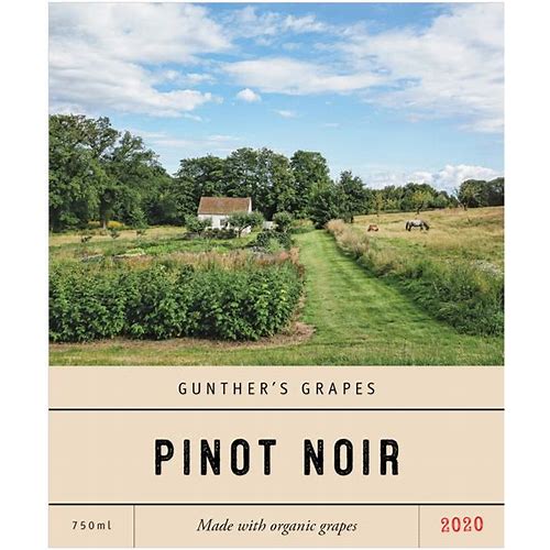 Wine Labels - Brown - Set Of 4 - …