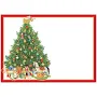 Caspari Oh Christmas Tree Self-Adhesive Labels