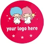 Sanrio Custom Personalized Stickers | Upload Logo for Waterproof DIY Gift Label Stickers & Durable