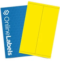 4.25" x Large Format Labels