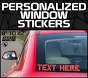 Personalized Window Stickers