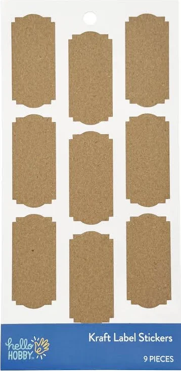 Hello Hobby Label Sticker Sheet