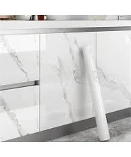 1 Roll Of Glossy Contact Paper, Self-Adhesive Wall Stickers, Detachable PVC Wall