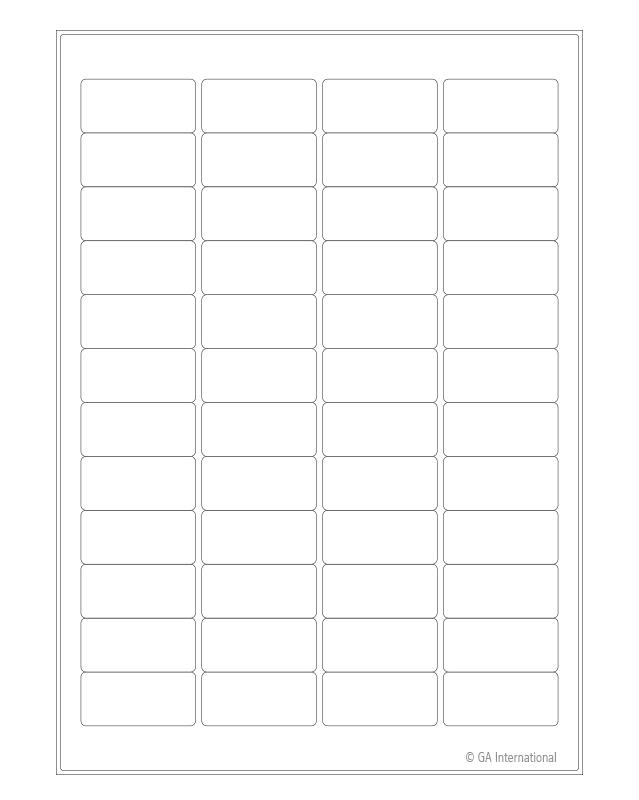 LabTAG A4LIP-100WH High-Quality Laser and Inkjet Matte Paper Labels