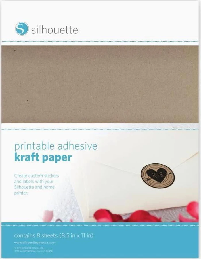 Silhouette Printable Sticker Paper