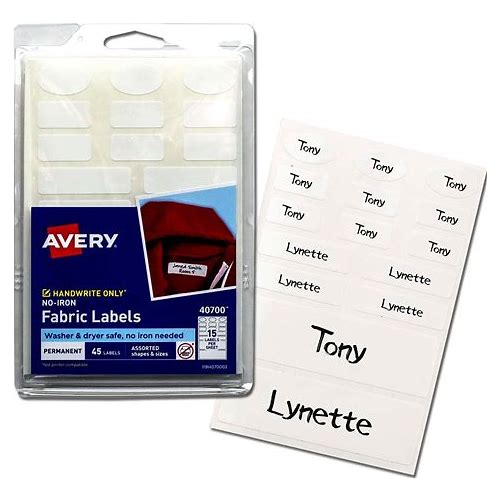 Fabric Labels No. Avery. Blank La…