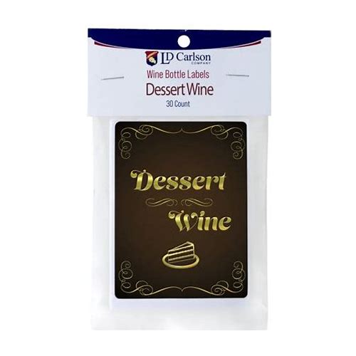 Dessert Wine Labels 30/Pack Vari…