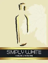 30 Pack Simply White Wine Labels